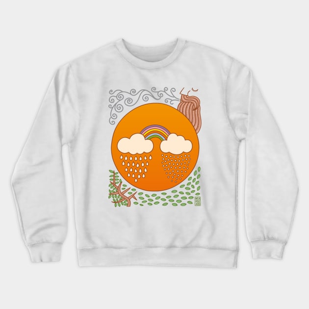 Weatherman Crewneck Sweatshirt by WEARBEARD